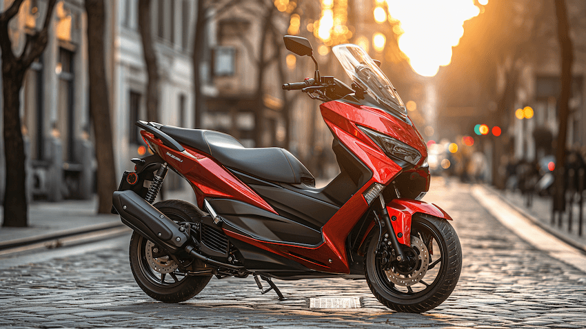 Mejores scooters de 125 para la ciudad. Arte conceptual